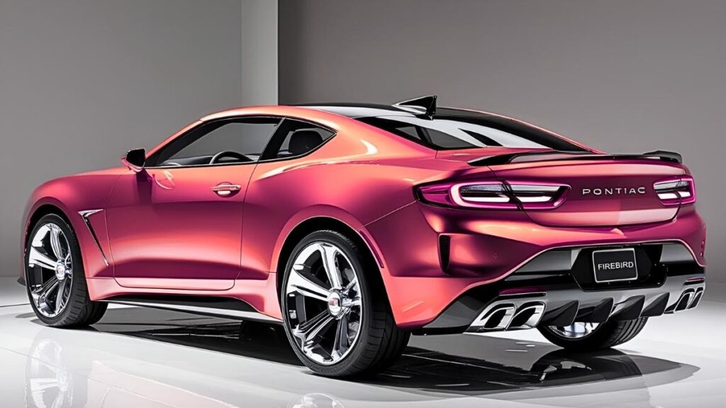 Pontiac Firebird 2026 tradición deportiva con innovación contemporánea