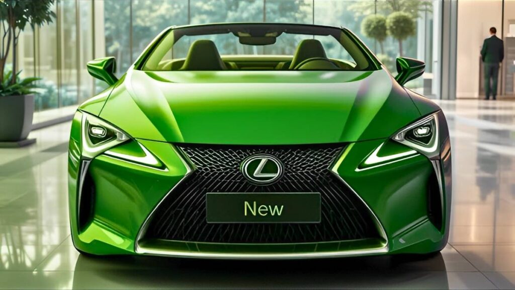 Lexus LC 500 Convertible 2026 el gran turismo japonés reinventado