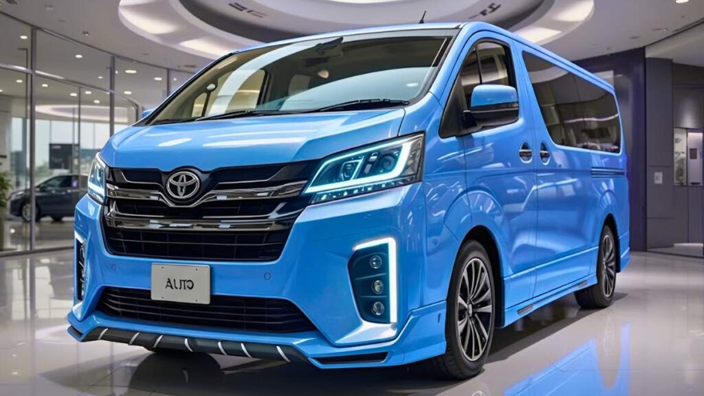 Toyota Hiace 2026 confort y rendimiento para largas distancias