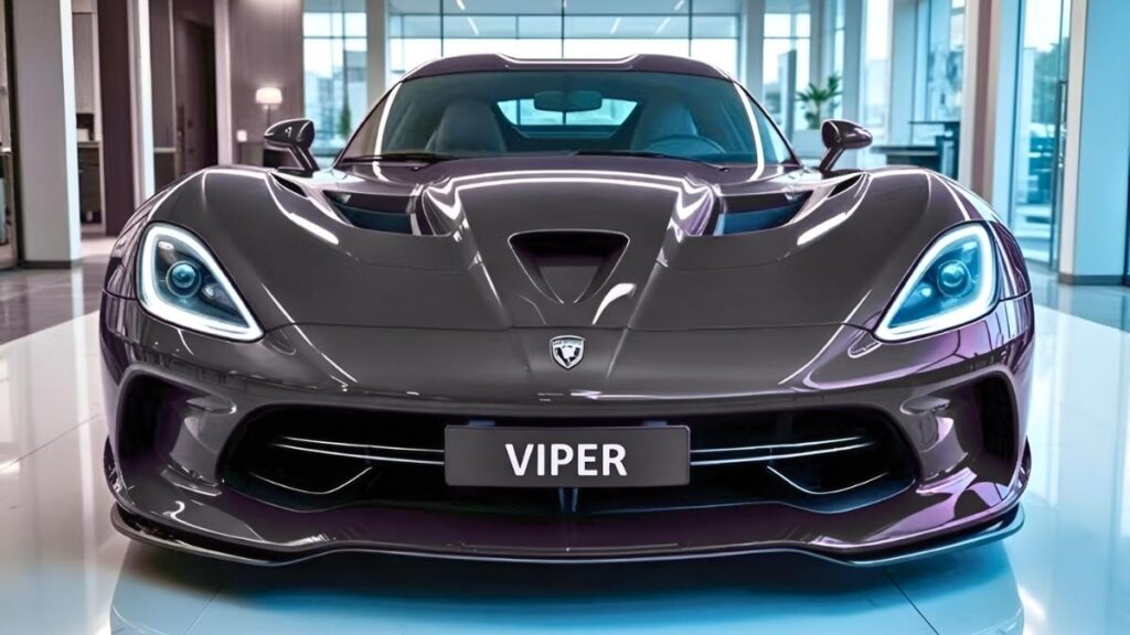 Dodge Viper 2026 el legendario muscle car vuelve más fuerte que nunca
