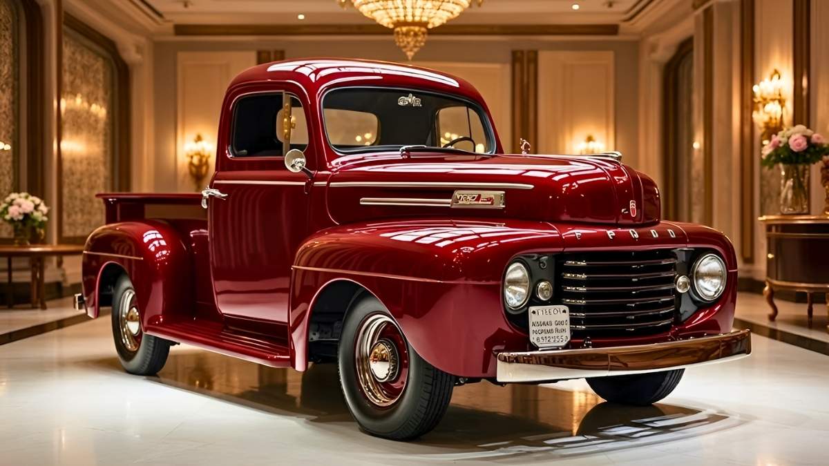 Ford F1 Vintage Pickup 2026 tradición americana con diseño moderno y potencia híbrida